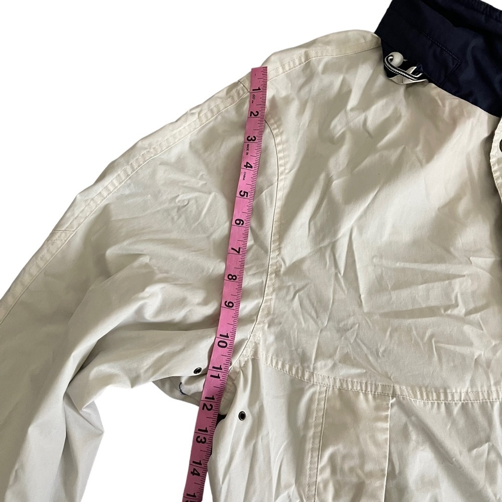 Pacific Trail Vintage Off White Windbreaker Jacket Size L - Picture 16 of 17
